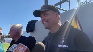 ASU DC Brian Ward on Xavion Alford, West Virginia offense (11/11/2025)