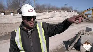 The Miller Group:  Redi-Rock at Bowmanville Development