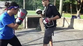 Coach Rick Boxing Basics - RDX Sports Belly Protector body work #TeamRDX #RDX