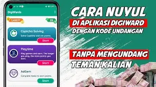 NEED FAST CASH || Cara Nuyul Di Aplikasi Digiward Dengan Kode Undangan Tanpa Mengundang Teman Kalian