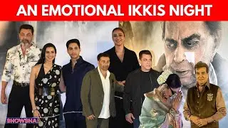 Salman Khan & Sunny Deol Fight Tears At &lsquo;Ikkis&rsquo; Special Screening As BTown Celebs Honour Dharmendra