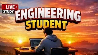 Engineering Student Study Vlog 💻📚 | Live Coding Routine 🔴 #StudyVlog #EngineeringStudent #livestudy