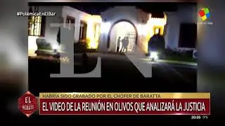 #CuadernosK: el video que analiza la Justicia sobre una supuesta reuni&oacute;n en Olivos