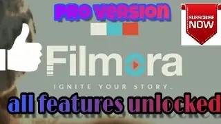 How to unlock pro features of filmora go
