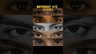 The Different Male Eye Shapes #huntereyes #lookmaxxing #mewing #jawexercises