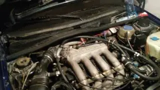 Volkswagen Corrado 9A first start after fresh rebuild