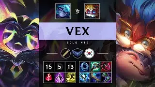 Vex Mid vs Heimerdinger - KR Diamond Patch 25.S1.3