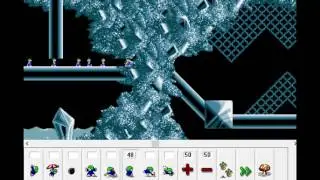 Lemmings - You need bashers this time