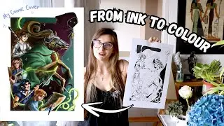 Making a Comic Book Cover | My 7-Step Process & Thoughts ⚜️