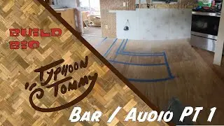 Tiki House BUILD BIO: Bar and Audio Pt 1 / Tahiti Gil's Mananui by Typhoon Tommy Video 7