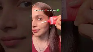 Foundation ❌ Tinted Sunscreen ✅ #skin #sunscreen #shorts
