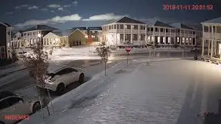 Meteor Sighting Captured With Dahua's Night Color Technology