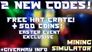 *OLD* MINING SIMULATOR | ALL CODES | EASTER EVENT EXCLUSIVE | ROBLOX