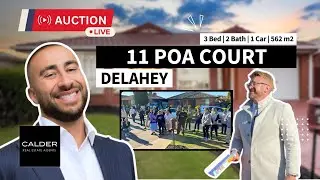 Live Auction @ 11 Poa Court, Delahey