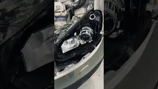 Установка линз MTF на Nissan Quashqai  #ledlights #заменалинз #авто #mtf  #тюнингфар #автотехцентр
