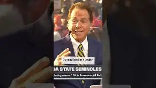 Transformational Coaching from Nick Saban