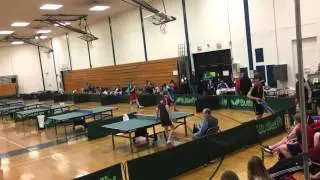 AJ Carney vs Samson Dubina - 2016 Erie TT Tournament
