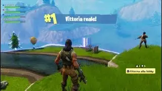 Fortnite Prima vittoria dei KKP al completo con Felce fantasma 👻😱