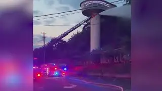 Oregon City brush fire