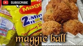 Maggi ball receipe in tamil | how to make maggi ball in tamil | maggi receipe | noodles ball receipe