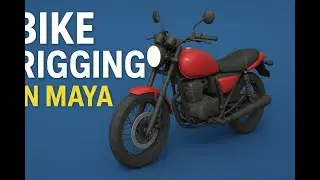 🚴&zwj;♂️ Motorcycle Rigging in Maya | Dynamic + Collision Rig | Rigging Showreel #maya #rigging #3dmaya