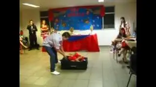 Rullien Polizeli e Aline Moreira - Dança Da Boneca. Festa Junina. Belém-PA