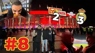CL: UNION BERLIN vs REAL MADRID Stadionvlog🔥| Foodtour 🍔 & Fan Interview (Sponti Berlin) | Vlog #8