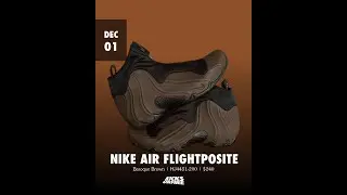 Nike Air Flightposite Baroque Brown - December 1, 2025