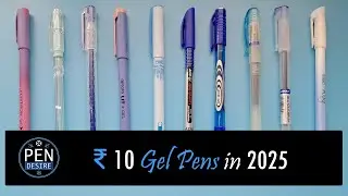 List of 10 Rupees Gel Pens Reviewed in 2025 by Pen Desire - 2025 RECAP in JUST 2 MINUTES
