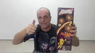 S&Eacute;RIES FOGOS DE ARTIF&Iacute;CIO #6. FOGUETE FLASH EL&Eacute;TRIC.  FOGOS OURO