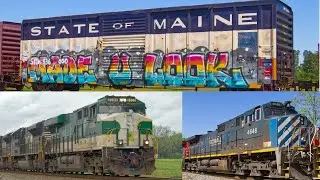 April Railfanning the NS Georgia Division
