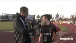 Post-Match Interview mit Fabian Heimpel (DRV XV)
