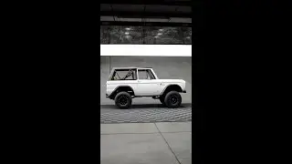 🔥NEW INVENTORY: White Hot &lsquo;77 Ford Bronco!!!