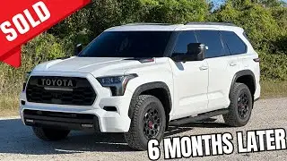 Продажа Sequoia TRD Pro всего через 6 месяцев владения — плюсы и минусы