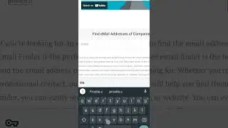 Weblession Free Email Finder | By Domain Name #shorts