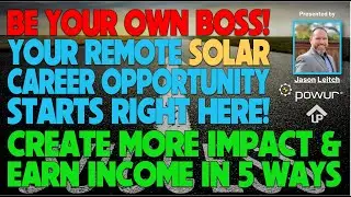 SOLAR PROS - Here's why I'm with Powur - Impact & Income in 2024