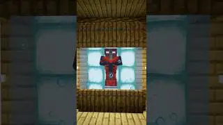 Minecraft Deadpool Armor Trim #minecraft #shorts