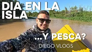 DIA EN LA ISLA con algo de Pesca y cocina, disfrutando!