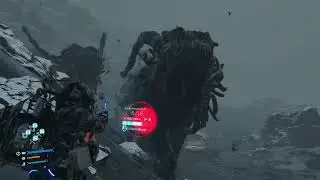 Death Stranding (Standard Edition) - 3 BT lions in the mountain (Very hard Mode)