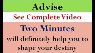 How to Crack CA Exam | Two Minutes | Change your Destiny | By CA Vijay Gaurav