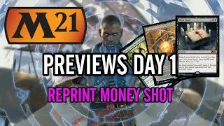 Mtg Core 2021 Previews Day 1 - Unbelievable Reprints, Mythic Teferi, and More!