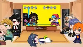 Obey me react to NB!mc (1/?)