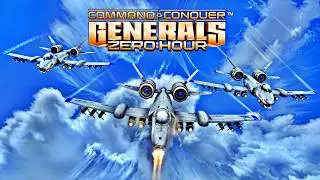 C&C: Generals Zero Hour | Air Force Domination ✈️ No Mercy for Enemies! 🆚 7 Armies