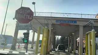 Champlain, New York, and St-Bernard-de-Lacolle, Quebec, on the United States&ndash;Canada border.Part 5