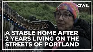 Portland musician finds housing after almost 2 years on the street