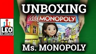 Unboxing R&aacute;pido Ms. Monopoly Board Game