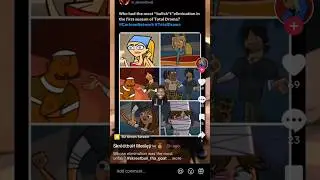 Who Had The Most Trash Elimination In Total Drama Island? #shorts #meme