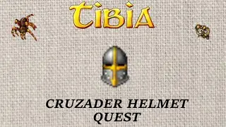 Tibia: Cruzader Helmet Quest | level 40 | Free Account