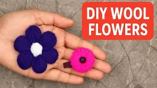 DIY woollen flowers | Mix & Match Edits