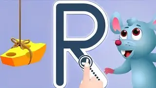 Tracing The Letter R | ABC Alphabet R | ABC Song Color For Toddlers